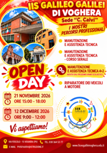 MANIFESTO OPEN DAY 26 CALVI